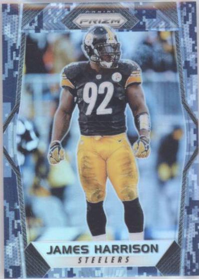 James Harrison [Camo Prizm] #114
