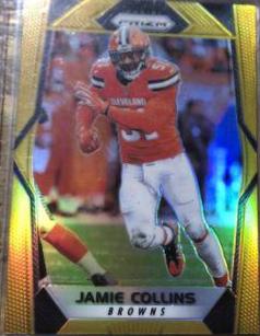 Jamie Collins [Gold Prizm] #124