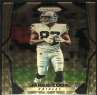 Jared Cook [Gold Vinyl Prizm] #132