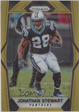 Jonathan Stewart [Gold Prizm] #100