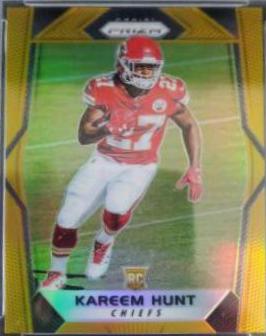 Kareem Hunt [Gold Prizm] #253