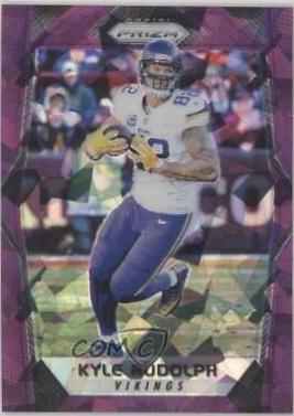 Kyle Rudolph [Purple Crystals Prizm] #170