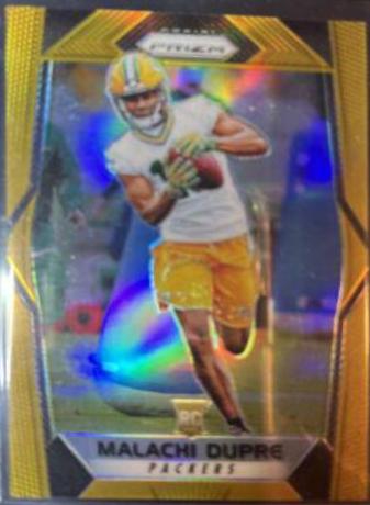Malachi Dupre [Gold Prizm] #202