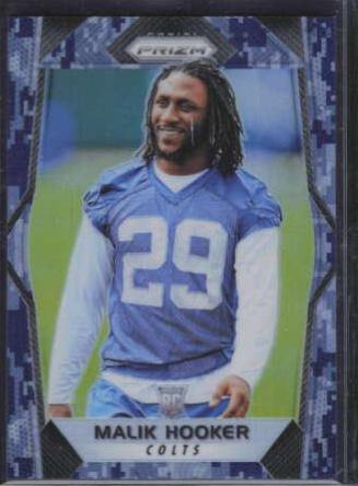 Malik Hooker [Camo Prizm] #204