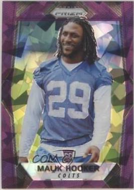 Malik Hooker [Purple Crystals Prizm] #204