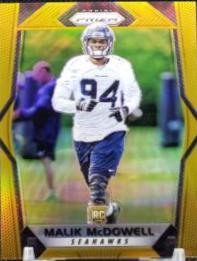 Malik McDowell [Gold Prizm] #246