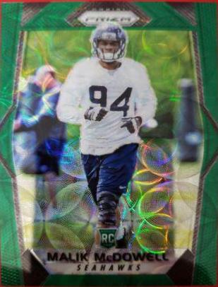 Malik McDowell [Green Scope Prizm] #246