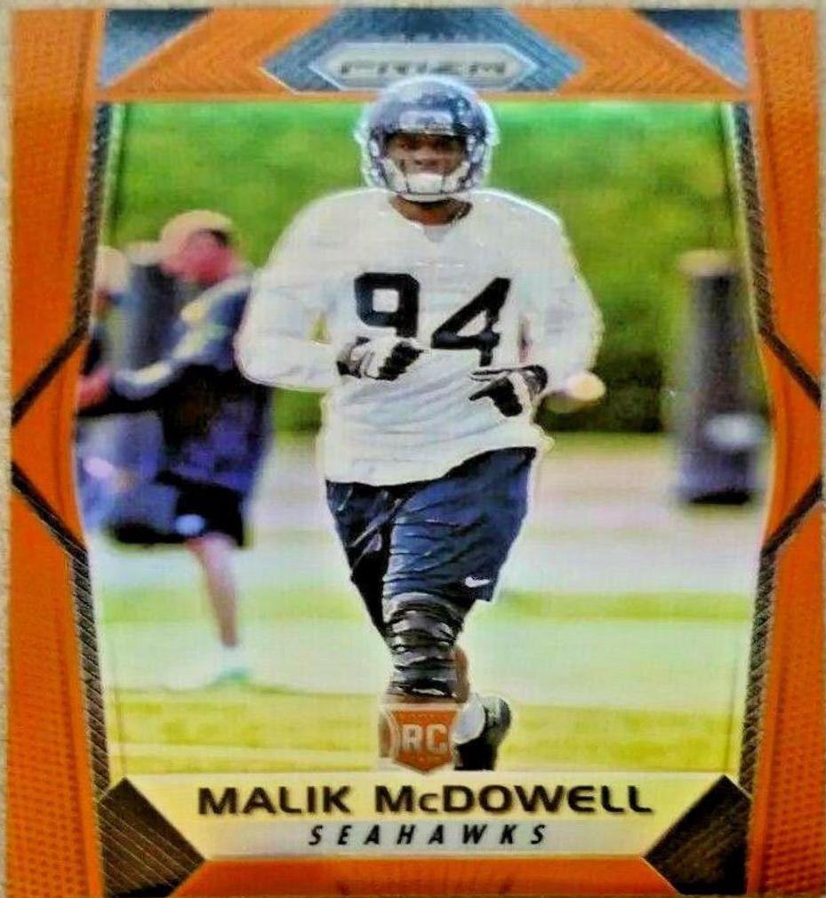 Malik McDowell [Orange Prizm] #246