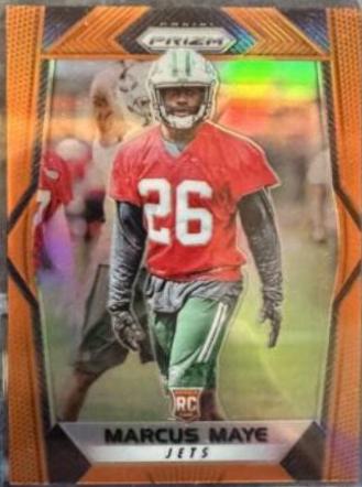 Marcus Maye [Orange Prizm] #266