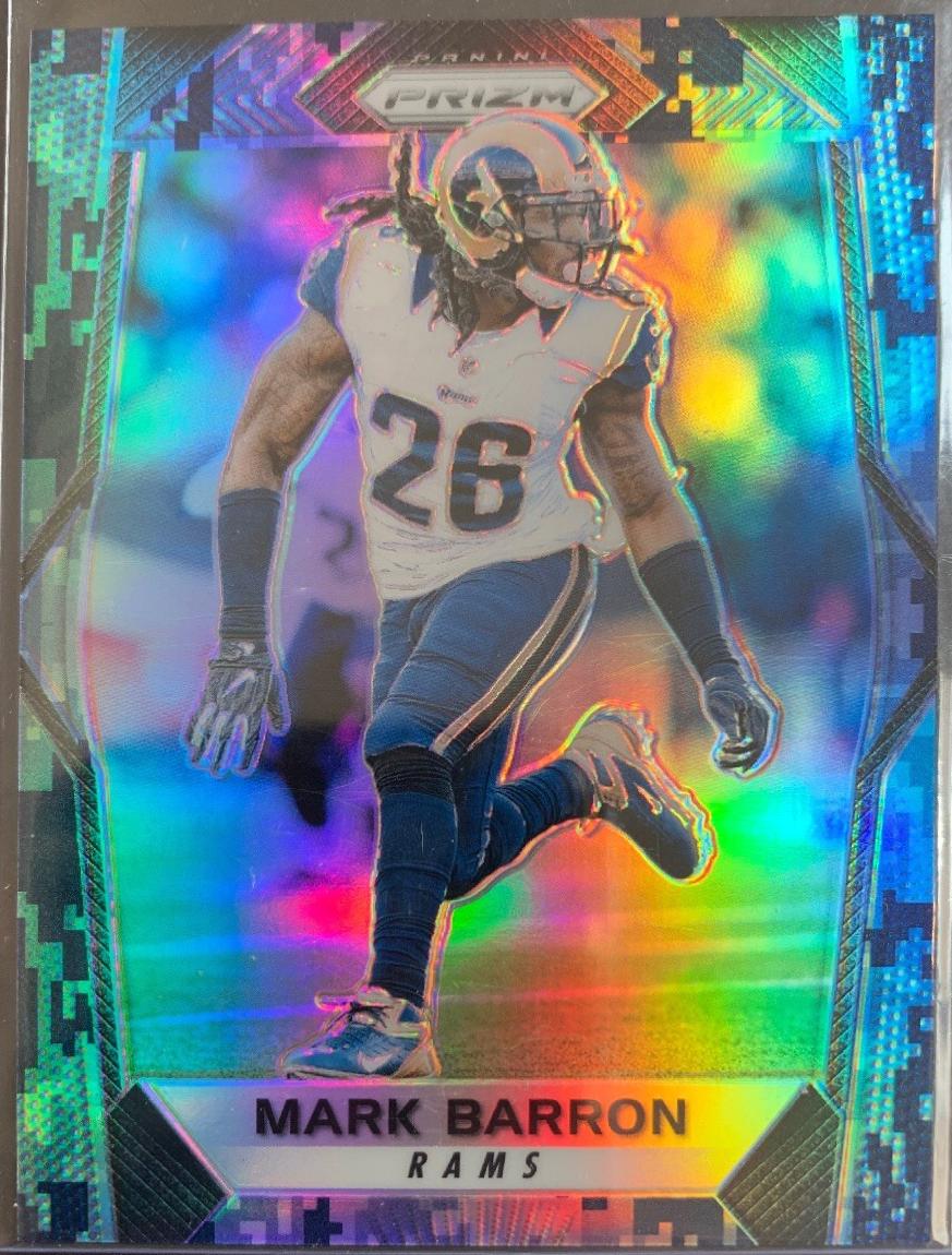 Mark Barron [Camo Prizm] #172