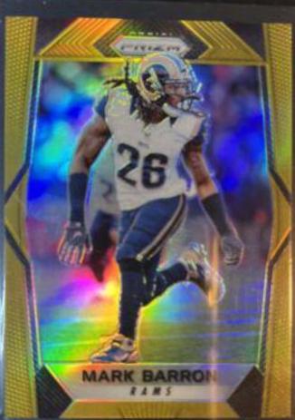 Mark Barron [Gold Prizm] #172