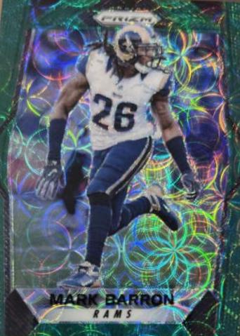 Mark Barron [Green Scope Prizm] #172