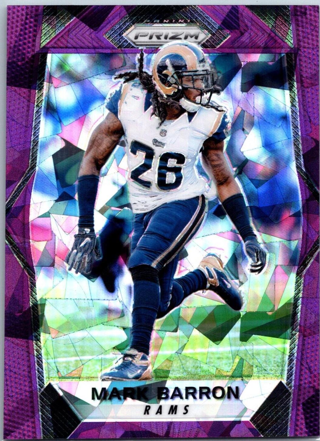 Mark Barron [Purple Crystals Prizm] #172