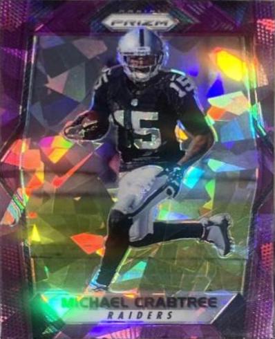 Michael Crabtree [Purple Crystals Prizm] #40