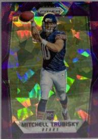 Mitchell Trubisky [Purple Crystals Prizm] #209