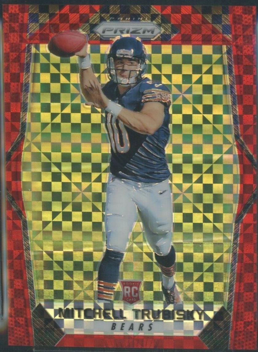 Mitchell Trubisky [Red Power Prizm] #209