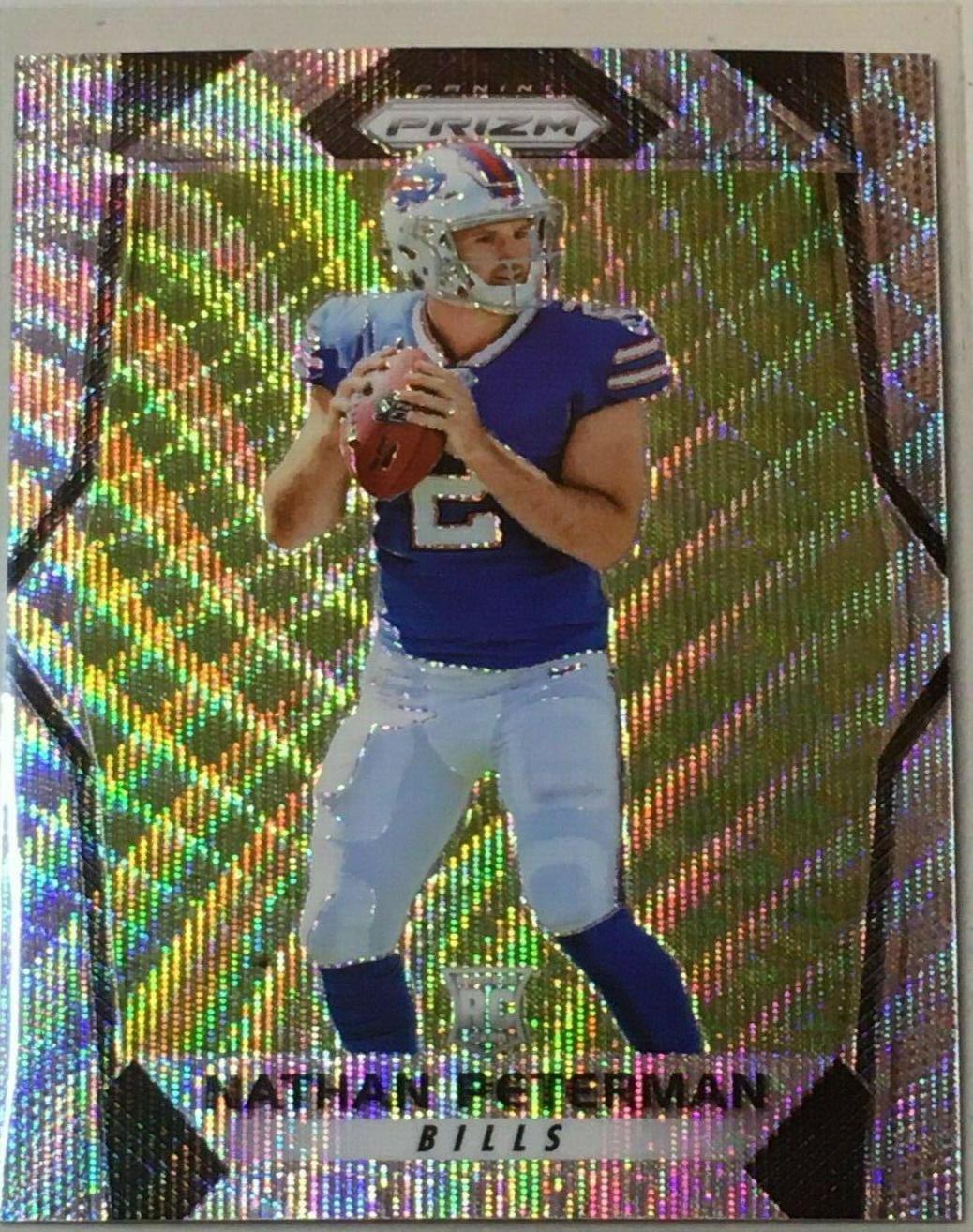 Nathan Peterman [Blue Wave Prizm] #238