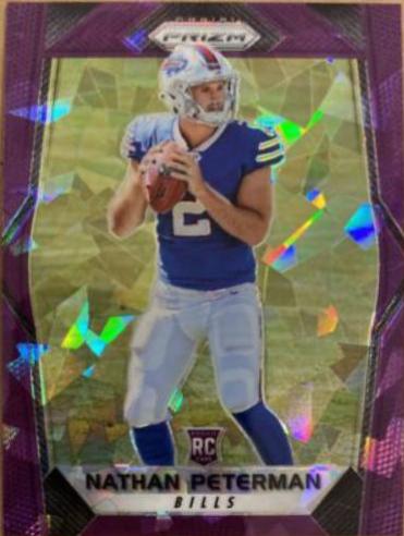 Nathan Peterman [Purple Crystals Prizm] #238