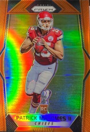 Patrick Mahomes II [Orange Prizm] #269