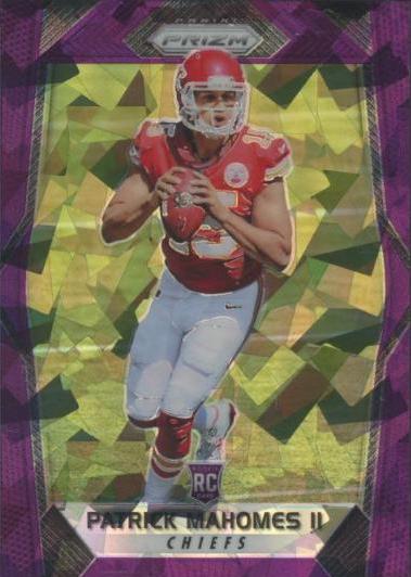 Patrick Mahomes II [Purple Crystals Prizm] #269