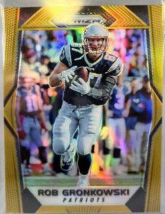 Rob Gronkowski [Gold Prizm] #116