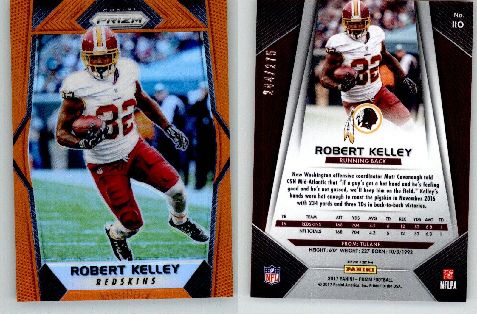 Robert Kelley [Orange Prizm] #110