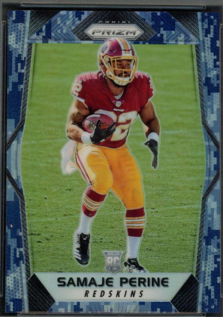 Samaje Perine [Camo Prizm] #255