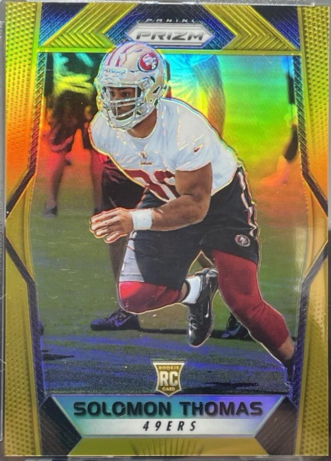 Solomon Thomas [Gold Prizm] #252