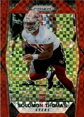 Solomon Thomas [Red Power Prizm] #252