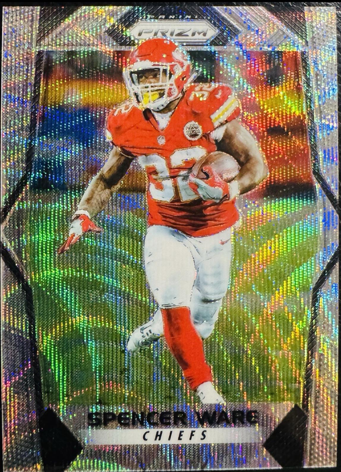 Spencer Ware [Blue Wave Prizm] #147