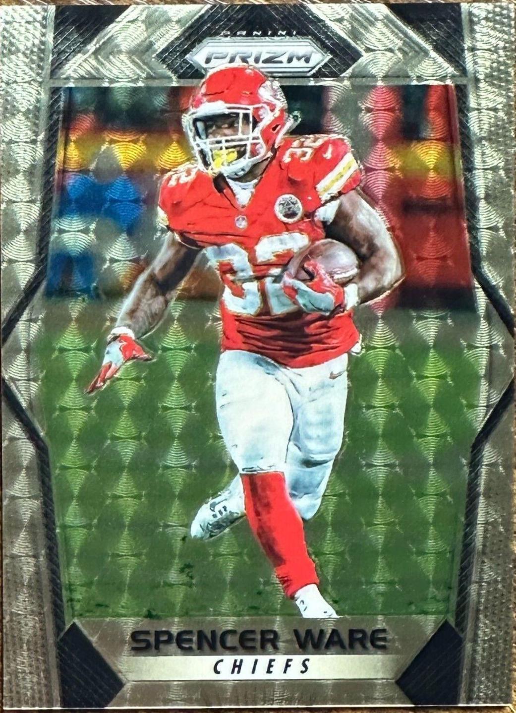 Spencer Ware [Gold Vinyl Prizm] #147