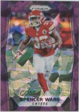 Spencer Ware [Purple Crystals Prizm] #147