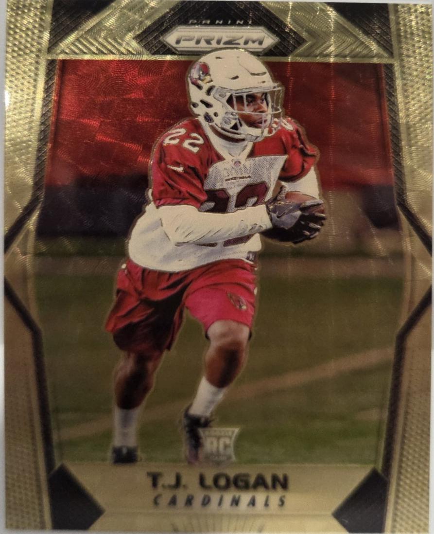 T.J. Logan [Gold Vinyl Prizm] #278