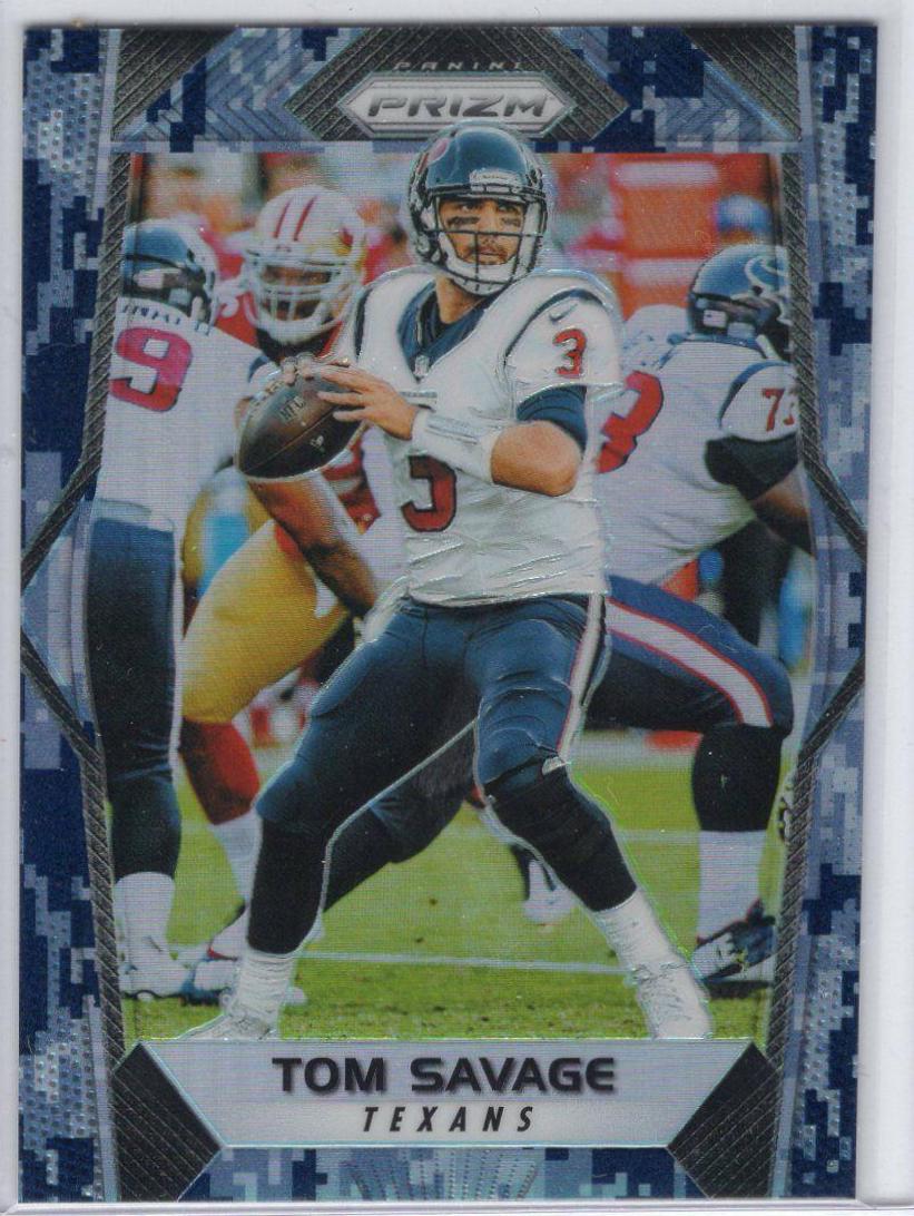 Tom Savage [Camo Prizm] #54