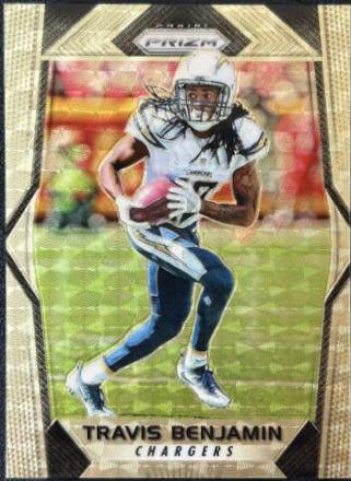 Travis Benjamin [Gold Vinyl Prizm] #199