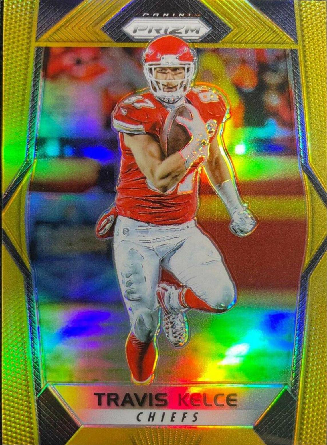 Travis Kelce [Gold Prizm] #139
