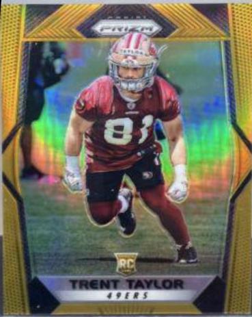 Trent Taylor [Gold Prizm] #268