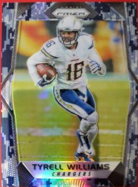Tyrell Williams [Camo Prizm] #24