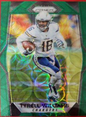 Tyrell Williams [Green Scope Prizm] #24