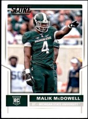 Malik McDowell [Scorecard] #397