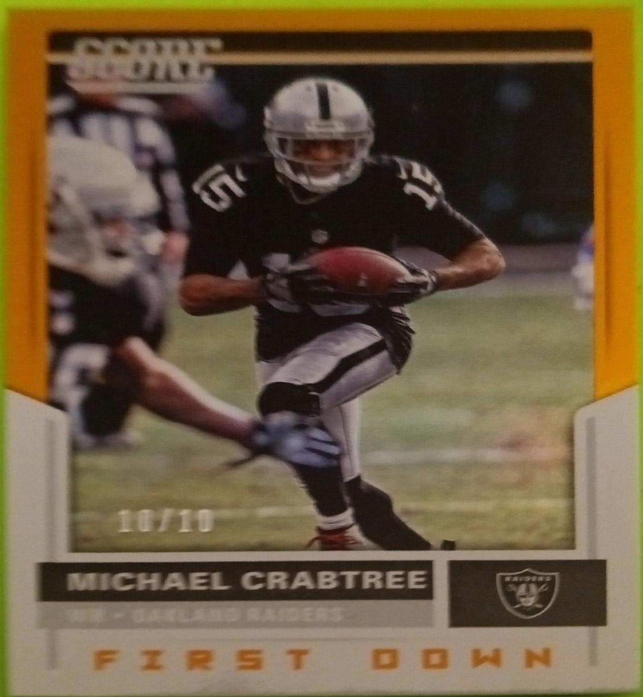 Michael Crabtree [First Down] #126