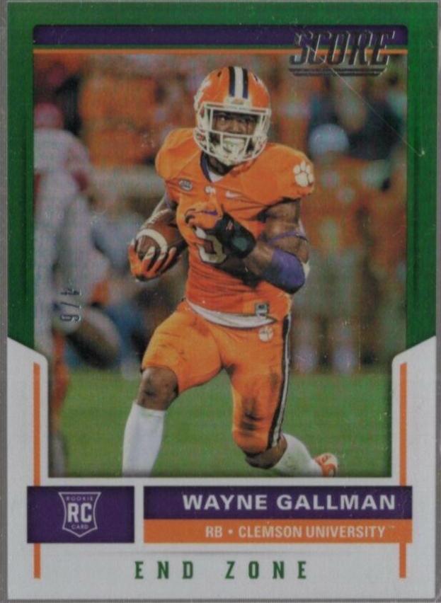 Wayne Gallman [End Zone] #383