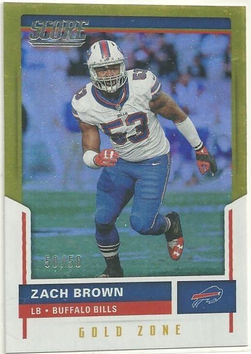 Zach Brown [Gold Zone] #196