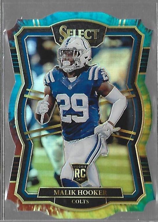 Malik Hooker [Tie Dye Prizm Die Cut] #140
