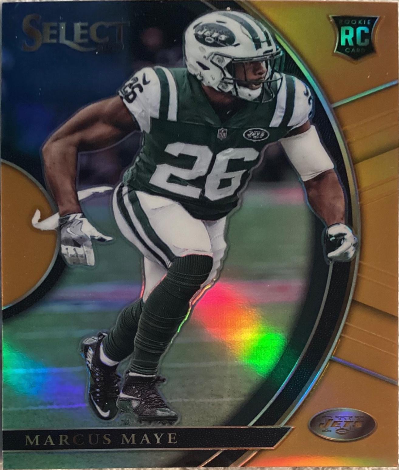 Marcus Maye [Orange Prizm] #19