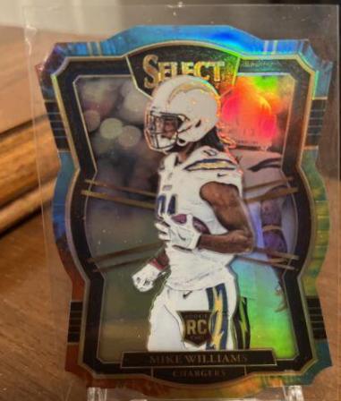 Mike Williams [Tie Dye Prizm Die Cut] #138