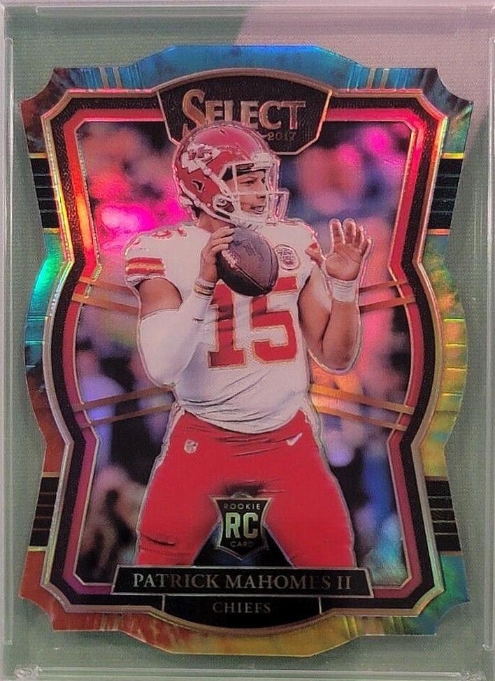 Patrick Mahomes II [Tie Dye Prizm Die Cut] #103