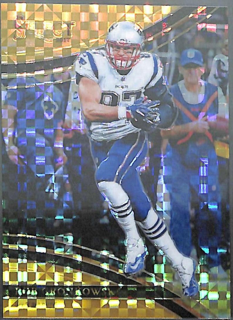 Rob Gronkowski [Gold Prizm] #244