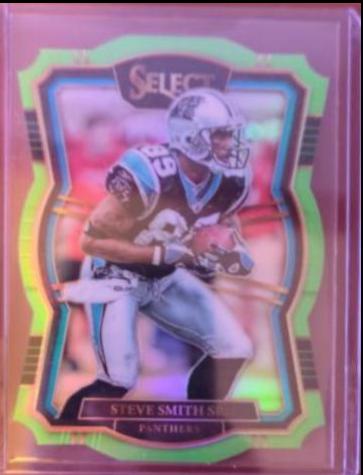 Steve Smith Sr. [Green Prizm Die Cut] #178