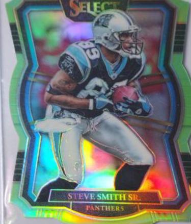 Steve Smith Sr. [Light Blue Prizm Die Cut] #178